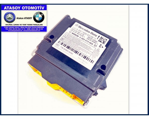 MERCEDES VİTO AİRBAG BEYNİ 4479006309 , 4479004908 4479001100 , 4479001000 , 4479000900 0251015668 0285013868 0281012548 0285011109 0285011107 A4479006309 A4479004908 A4479001100 A4479001000 A4479000900